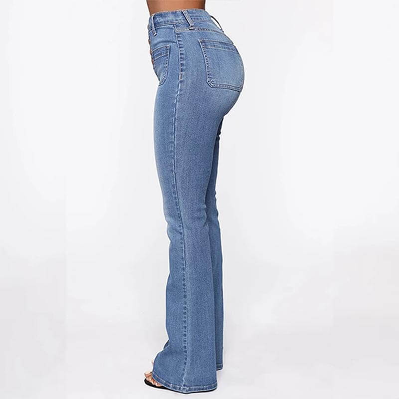 Calevina jeans med hög midja