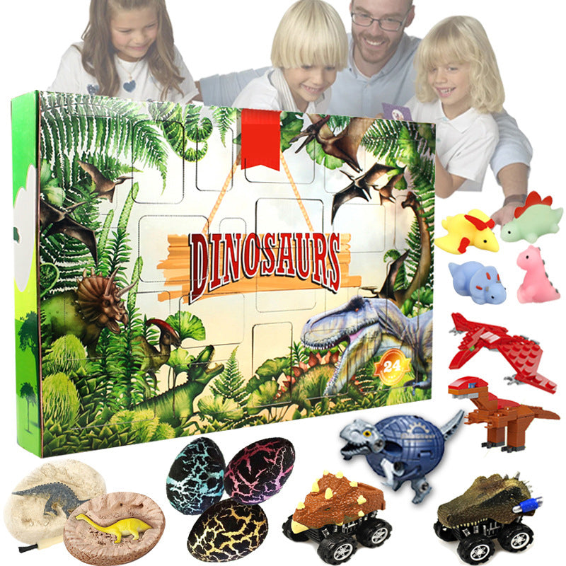 Dinosaur Advent Blind Box Kalender för barn