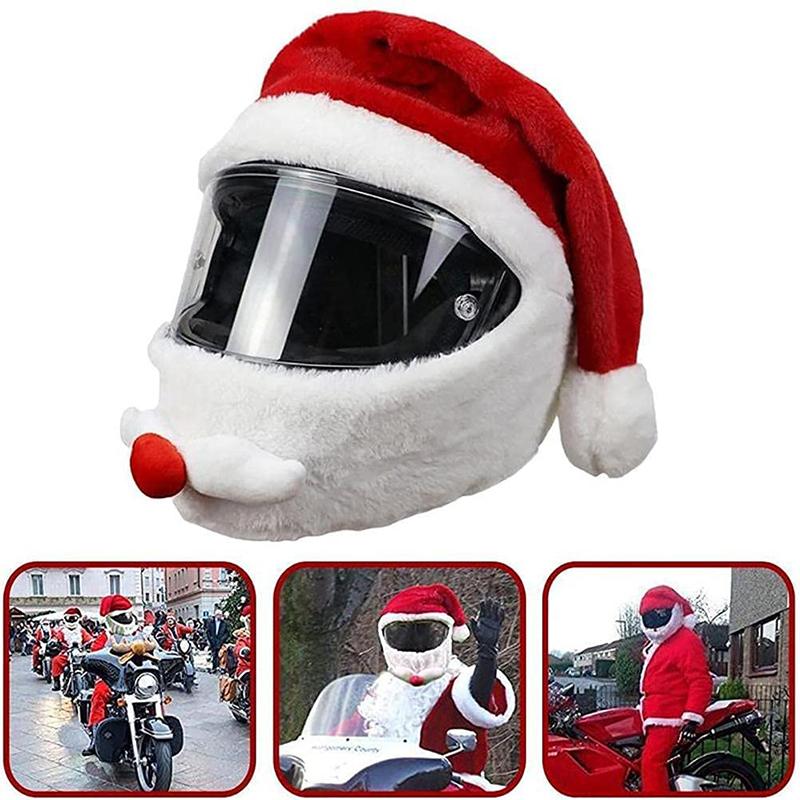 Jultomten Motorcykelhjälmskydd