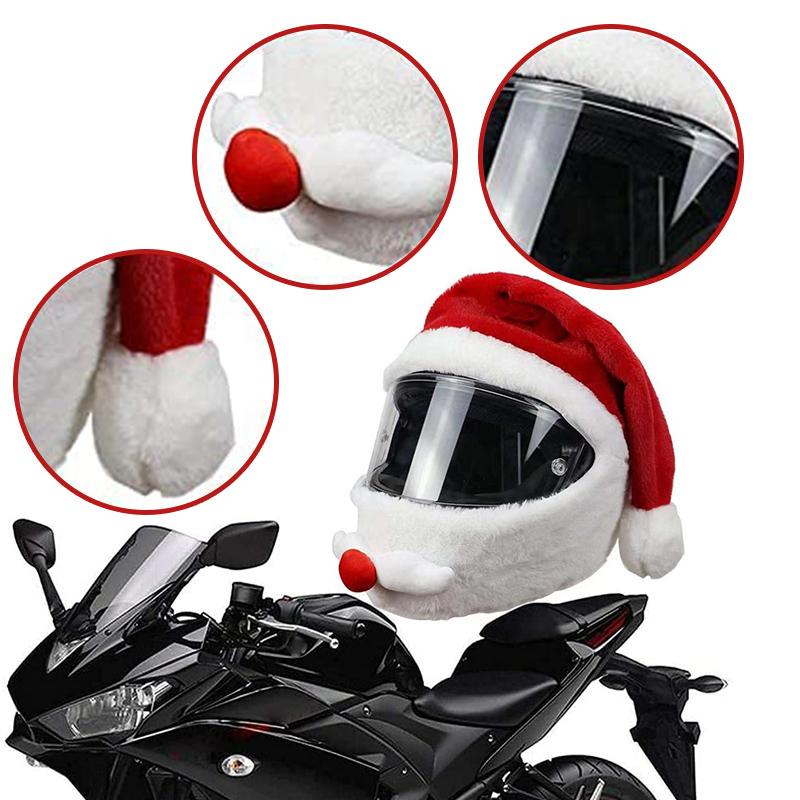 Jultomten Motorcykelhjälmskydd