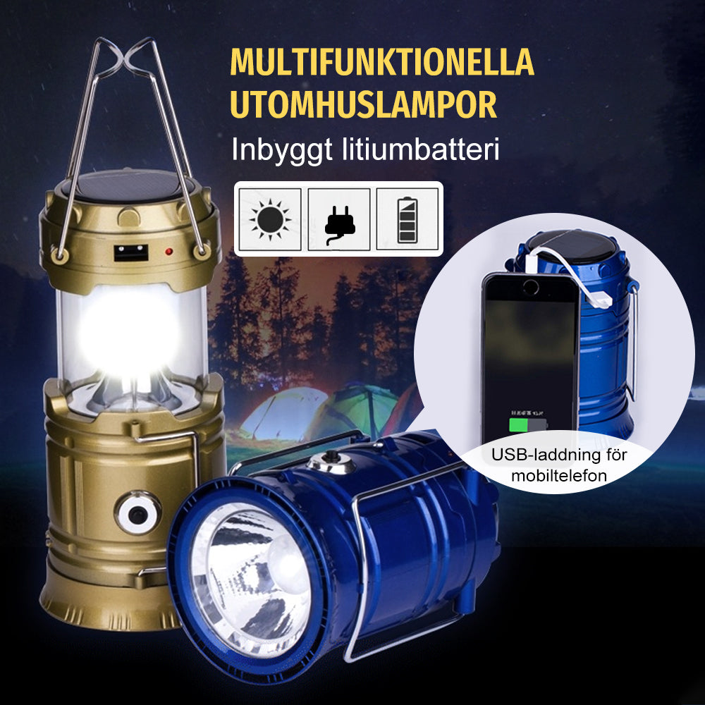 Multifunktionell Utomhuslampa