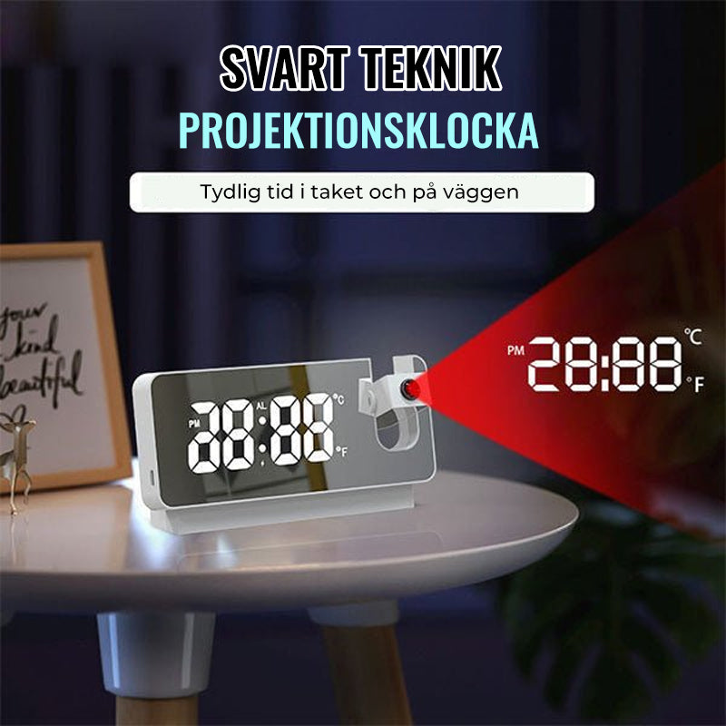 Smart Digital Projektionsklocka