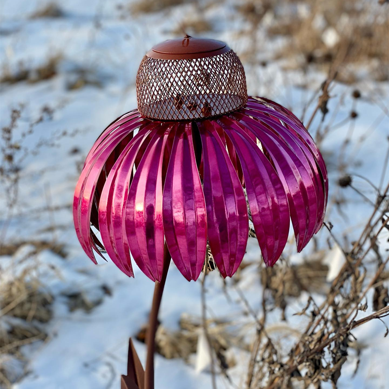 Coneflower fågelmatare