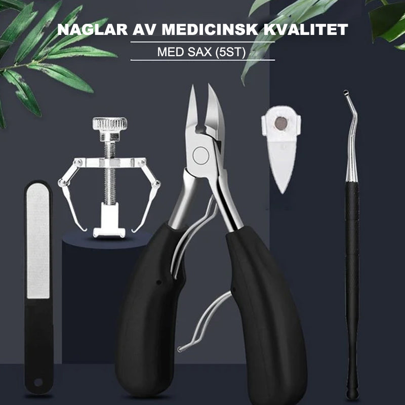 Nagelklippare av medicinsk kvalitet