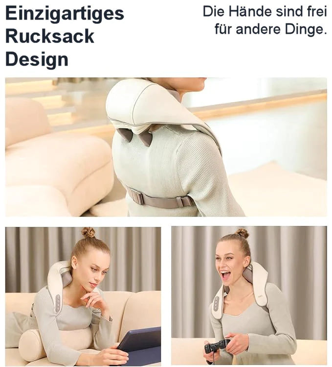 Massageapparat med värmefunktion