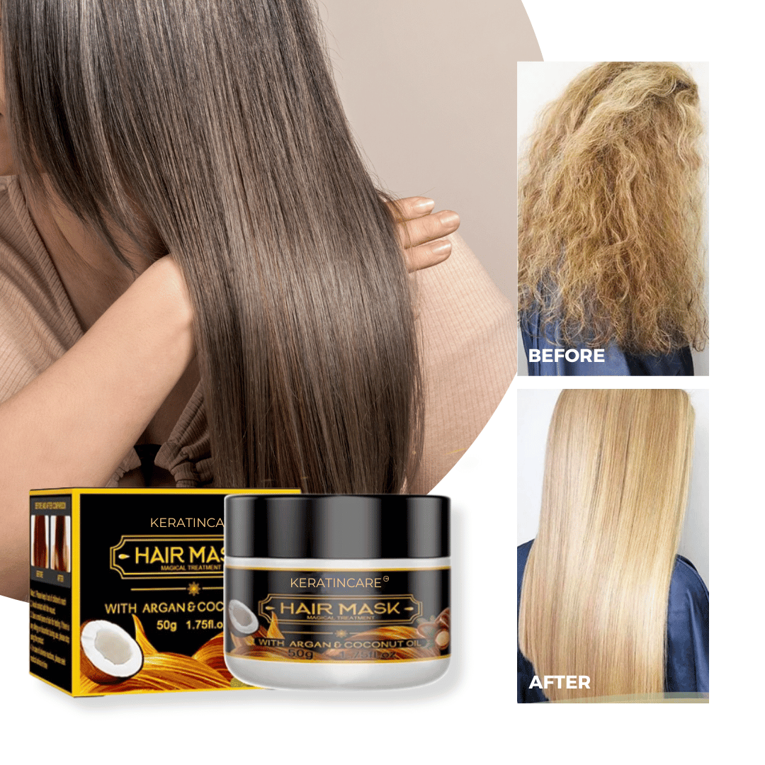 KeratinCare- Silk & Gloss Håruträtande keratinmask