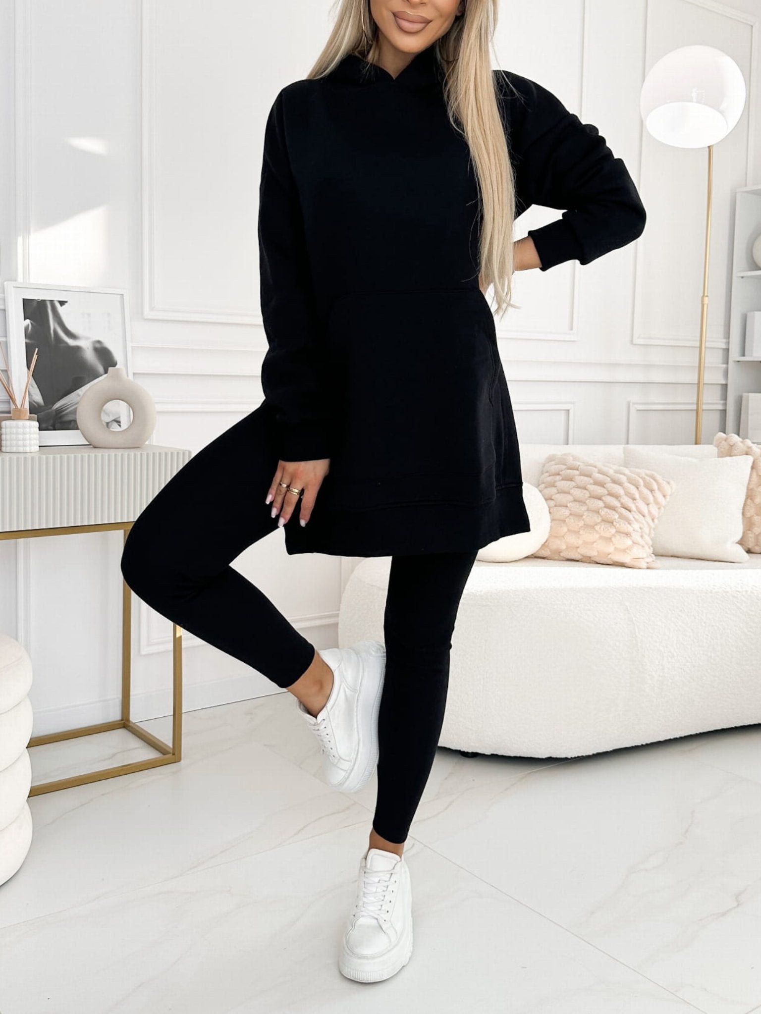 Chic Comfort-set: huvtröja och leggings (2 delar)